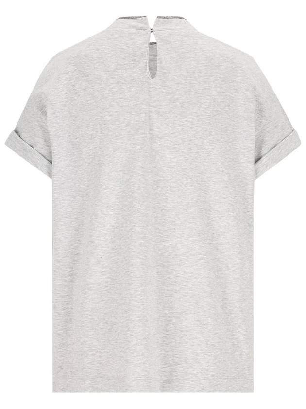 Brunello Cucinelli T-shirts and Polos Silver - BRUNELLO CUCINELLI - BALAAN 2