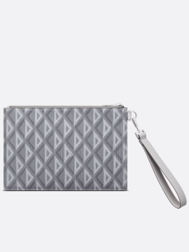 CD Diamond A5 Clutch Bag Grey - DIOR - BALAAN 5