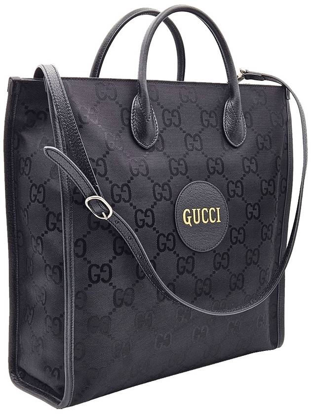 Gucci 630355 Black GG Logo Nylon Off the Grid Tote 2WAY - GUCCI - BALAAN 3