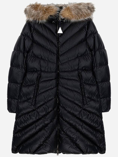 Women's Chandre Long Down Padded Black - MONCLER - BALAAN 2