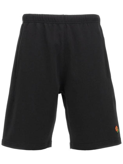 Pop Embroidery Shorts Black - KENZO - BALAAN 2