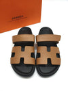 Chypre Sandals Calfskin Brown H222299Z - HERMES - BALAAN 2