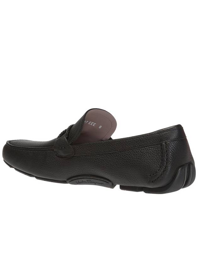 FERRAGAMO ‘Front 4’ Moccasins, Men's, Black - SALVATORE FERRAGAMO - BALAAN 5