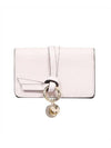 Alphabet Leather Flap Card Wallet Cream - CHLOE - BALAAN 1