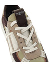 Logo Band Low-Top Sneakers Brown - VALENTINO - BALAAN 9