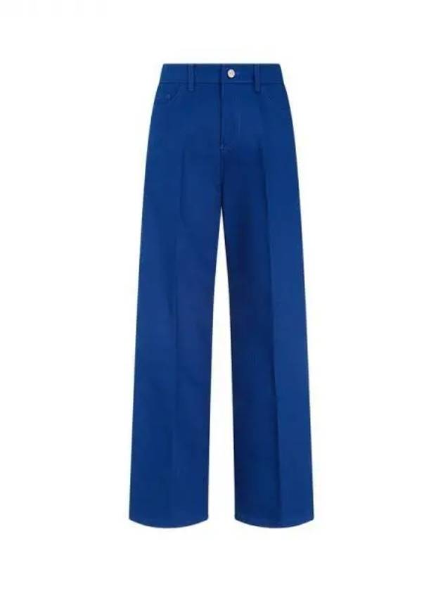 Women s Regular Fit Criss Denim Pants Blue 270121 - EMPORIO ARMANI - BALAAN 1