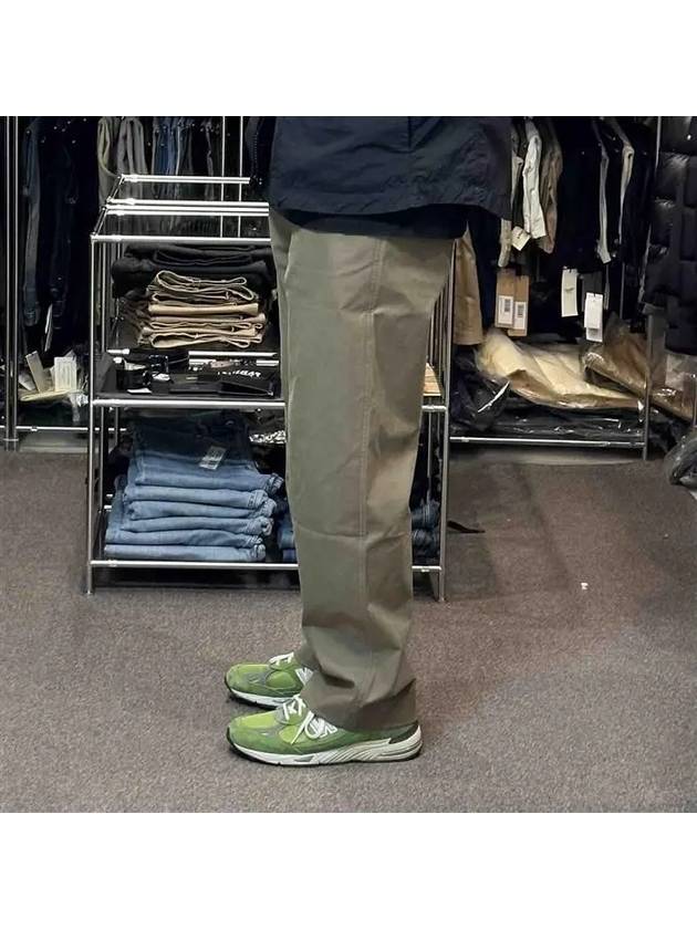 straight fit pants khaki - TEN C - BALAAN 3