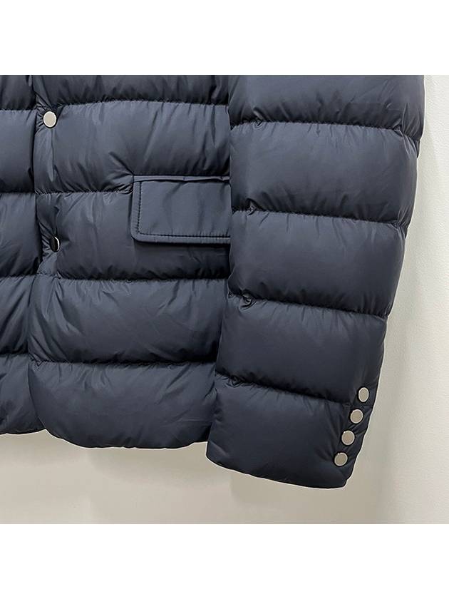 Men s Logo Patch MALINVERN Down Padded Jacket Navy 1A00108 549SK 779 - MONCLER - BALAAN 5