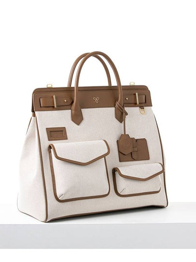 Neuber 43 Shoulder Bag Ivory Brown - MOIETOII PARIS - BALAAN 2