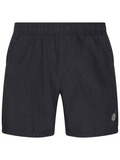 Nylon Metal Econyl Swim Shorts Navy - STONE ISLAND - BALAAN 2