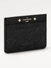 Monogram Empreinte Card Wallet Black - LOUIS VUITTON - BALAAN 3