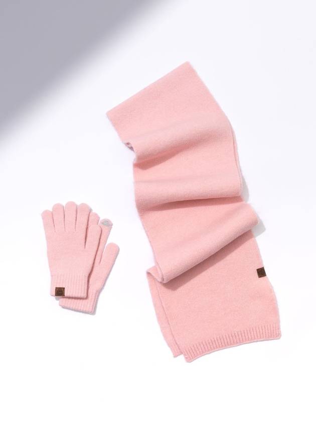 CANDY Gloves Muffler Set PINK - RECLOW - BALAAN 8