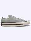 Chuck 70 Seasonal Color Low Top Sneakers Light Green - CONVERSE - BALAAN 2