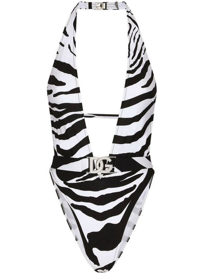 zebra print onepiece swimsuit - DOLCE&GABBANA - BALAAN 2