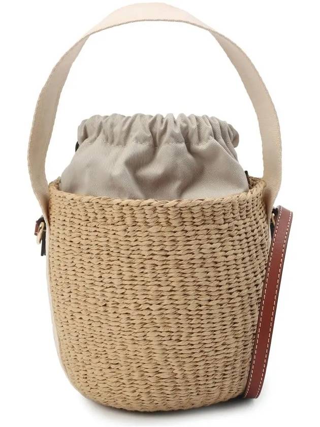 small woody logo bucket bag beige - CHLOE - BALAAN 4