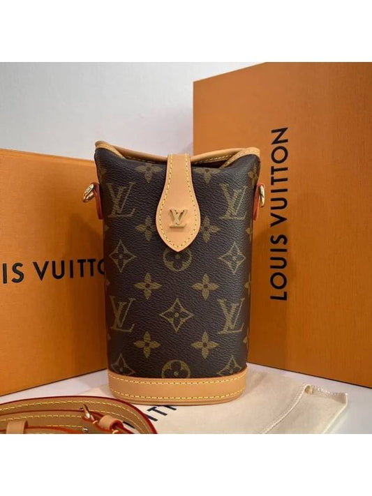 Louis Vuitton Fold Me Monogram Pouch Bag Brown - LOUIS VUITTON - BALAAN 2