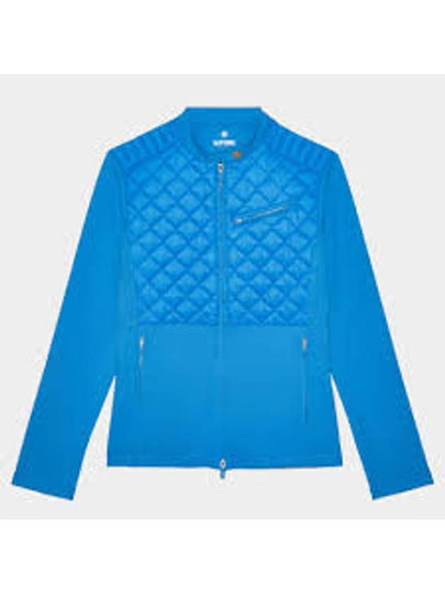 Women's Tech Interlock Slim Fit Hybrid Quilted Nylon Jacket Cerulean - G/FORE - BALAAN 2