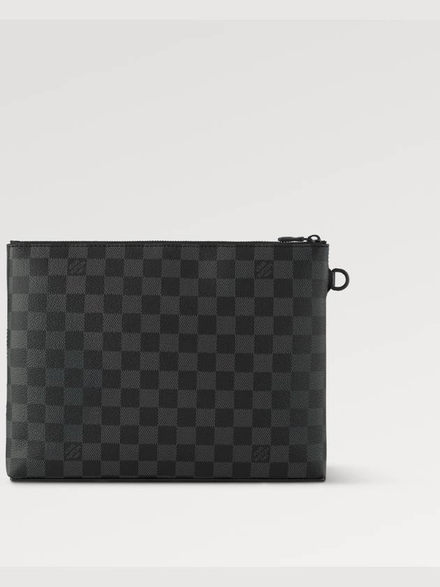 Takeoff Damier Pouch Bag Grey - LOUIS VUITTON - BALAAN 5