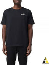 Embroidered Logo Short Sleeve T-Shirt Black - BALLY - BALAAN 2