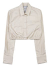 Women's Tevere Crop Shirt TEVERE 016 - MAX MARA - BALAAN 9