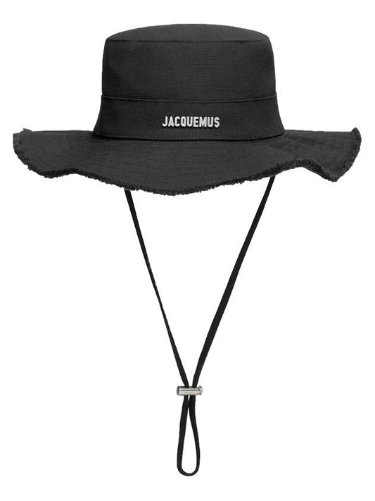 Le Bob Artichaut Bucket Hat Black - JACQUEMUS - BALAAN 2