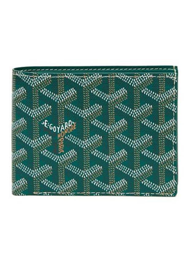 Victoire Wallet Green In Canvas And Calfskin - GOYARD - BALAAN 1