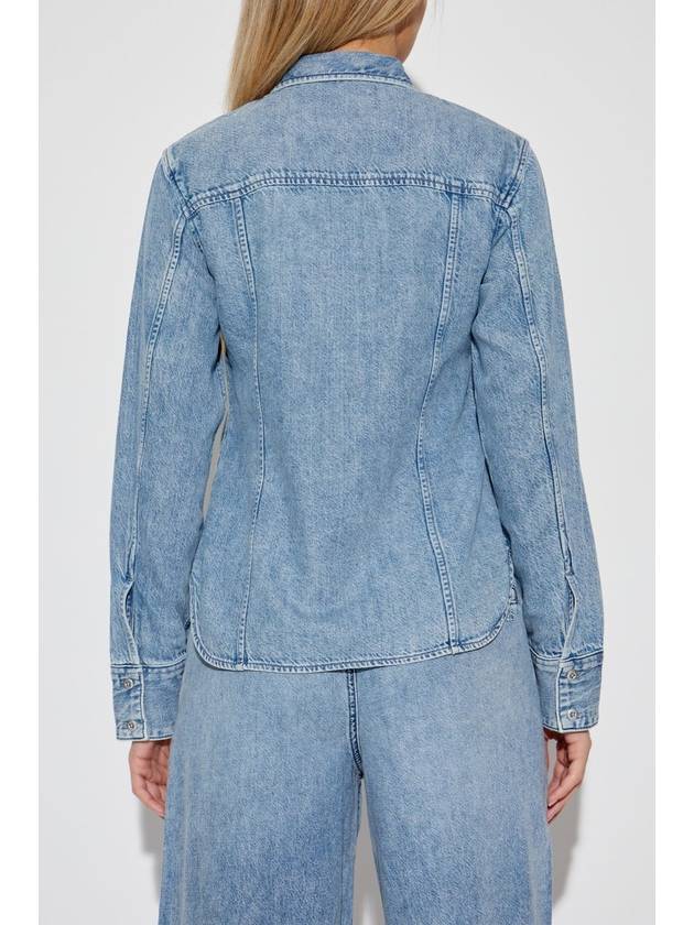 Rag & Bone  Denim Shirt Annie, Women's, Blue - RAG & BONE - BALAAN 4