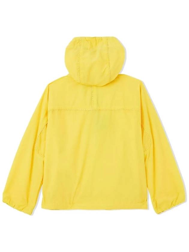 Kids Logo Hooded Jacket Yellow 8051421 - BURBERRY - BALAAN 3