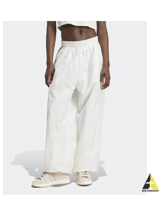 Wide Leg Woven Track Pants White - ADIDAS - BALAAN 2