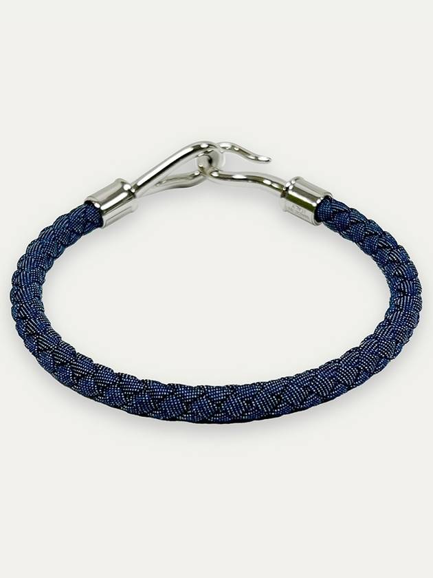 Jumbo H Bracelet Navy - HERMES - BALAAN 6