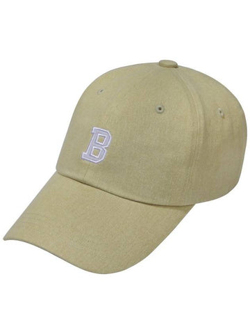 Bee Logo Curve Cap Lemon - BUTDEEP - BALAAN 1