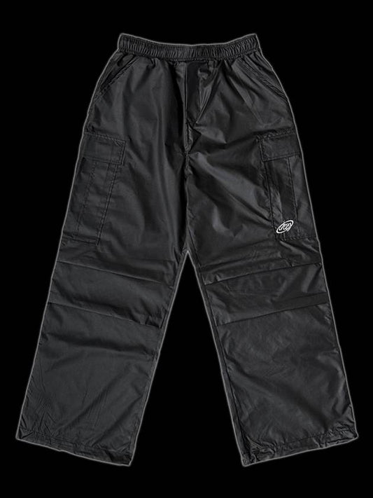 COATING NYLON PARACHUTE PANTS BLACK - DRUG PRODUCT - BALAAN 1