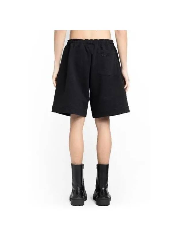 Molleton Shorts Black - VETEMENTS - BALAAN 3