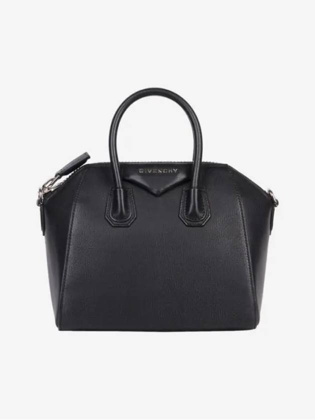 Antigona Small Grained Leather Tote Bag Black - GIVENCHY - BALAAN 2