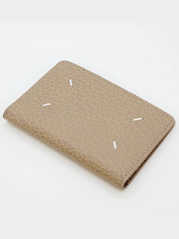 Bovine Leather Card Wallet Biche - MAISON MARGIELA - BALAAN 6