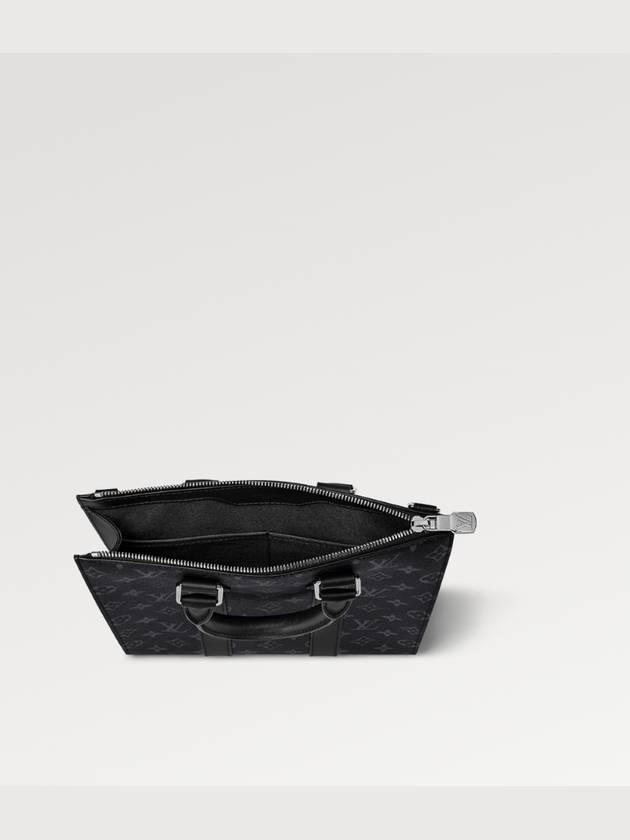 Sac Plat Tote Bag Black - LOUIS VUITTON - BALAAN 4