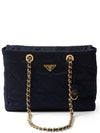 Re-Edition 1995 Medium Tote Bag Navy - PRADA - BALAAN 1