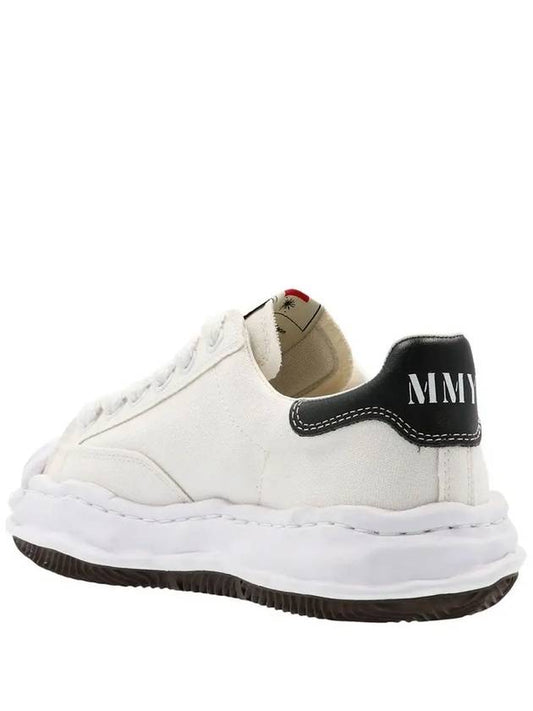 23FW Blakey canvas low-top sneakers A08FW735 WHITE - MIHARA YASUHIRO - BALAAN 2