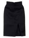 Women's Slit Skirt MG139 94P2 F0002 - MIU MIU - BALAAN 9