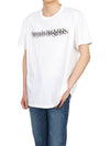 Logo Stamp Short Sleeve T-Shirt White - ALEXANDER MCQUEEN - BALAAN 6