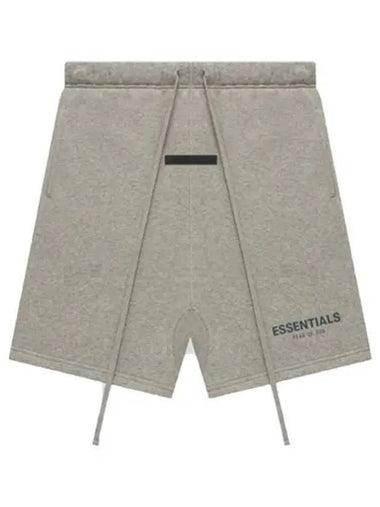 Essential Summer Core Brushed Sweat Shorts Heather Oatmeal Men's Pants 160SU212041F 260 - FEAR OF GOD - BALAAN 1