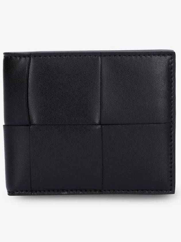 Intrecciato Cassette Half Wallet Black - BOTTEGA VENETA - BALAAN 2