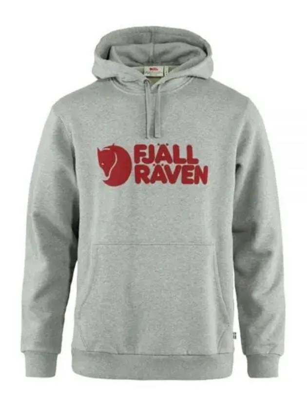 logo hooded top gray - FJALL RAVEN - BALAAN 2