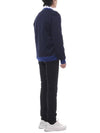 Baby Fox Patch Regular Cardigan Navy - MAISON KITSUNE - BALAAN 7