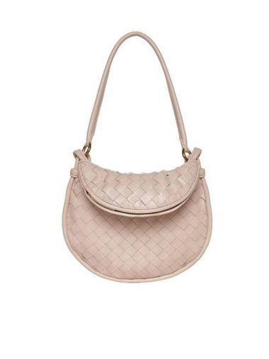 Intrecciato Gemelli Small Shoulder Bag Lotus - BOTTEGA VENETA - BALAAN 1