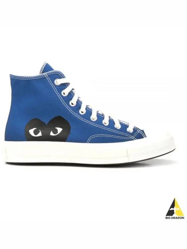 Play New Big Heart Chuck 70 High Low Top Sneakers P1 AZ K122 2 Blue - COMME DES GARCONS - BALAAN 2