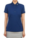 Golf wear women s collar short sleeve t shirt GWJT09006 O341 - J.LINDEBERG - BALAAN 2