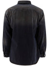 Oversized Denim Long Sleeve Shirt Dark Blue - ACNE STUDIOS - BALAAN 3