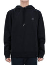 Bold Fox Head Patch Oversize Hoodie Black - MAISON KITSUNE - BALAAN 3