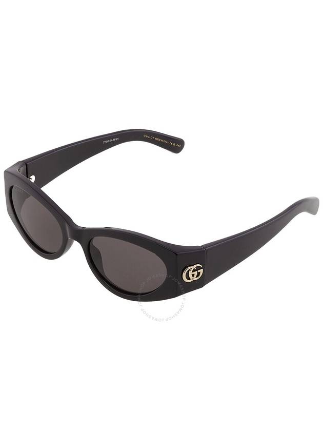 Double G Cat Eye Frame Sunglasses Black - GUCCI - BALAAN 4